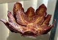 Handmade Fall Maple Leaf Bowl
