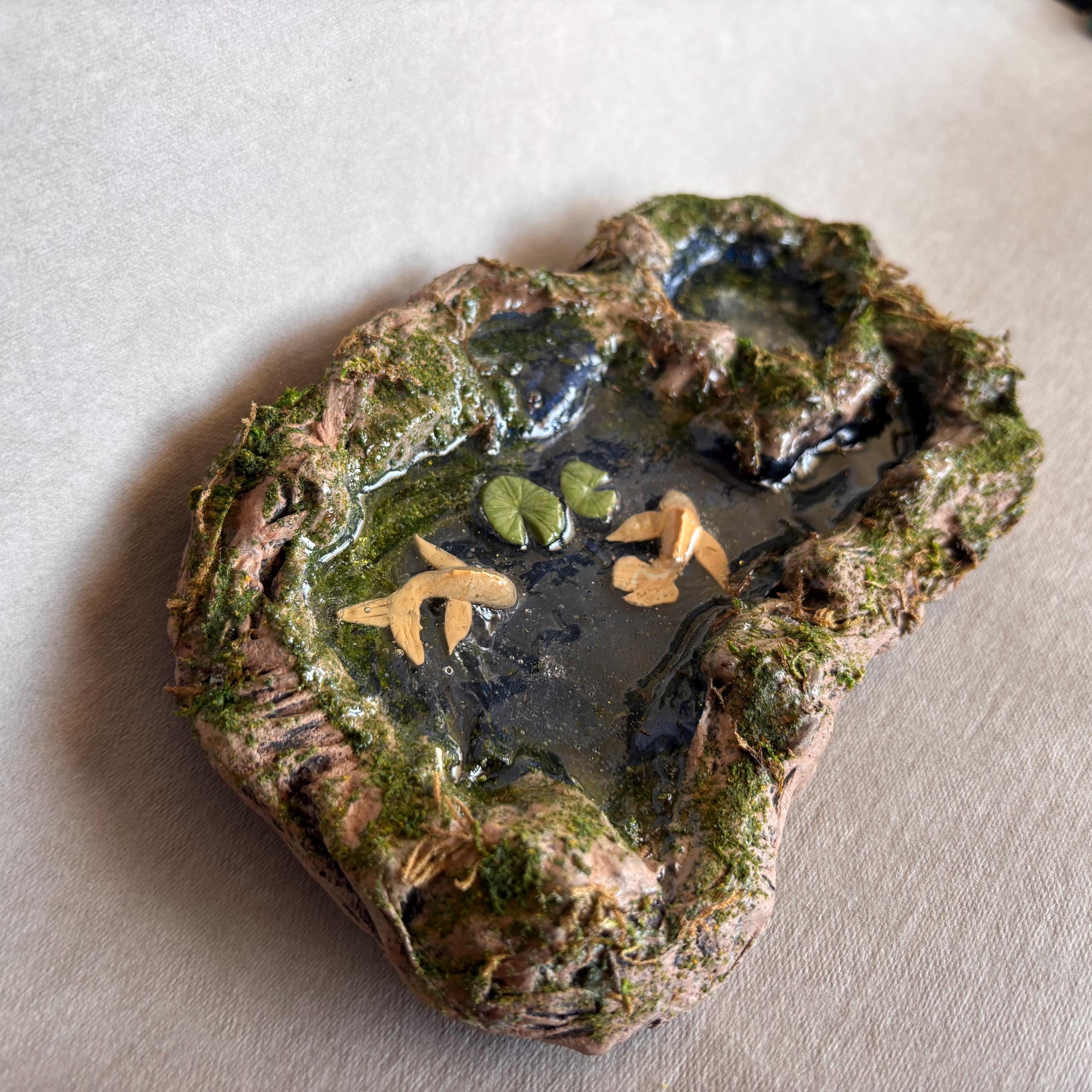 Koi Pond Jewelry Dish