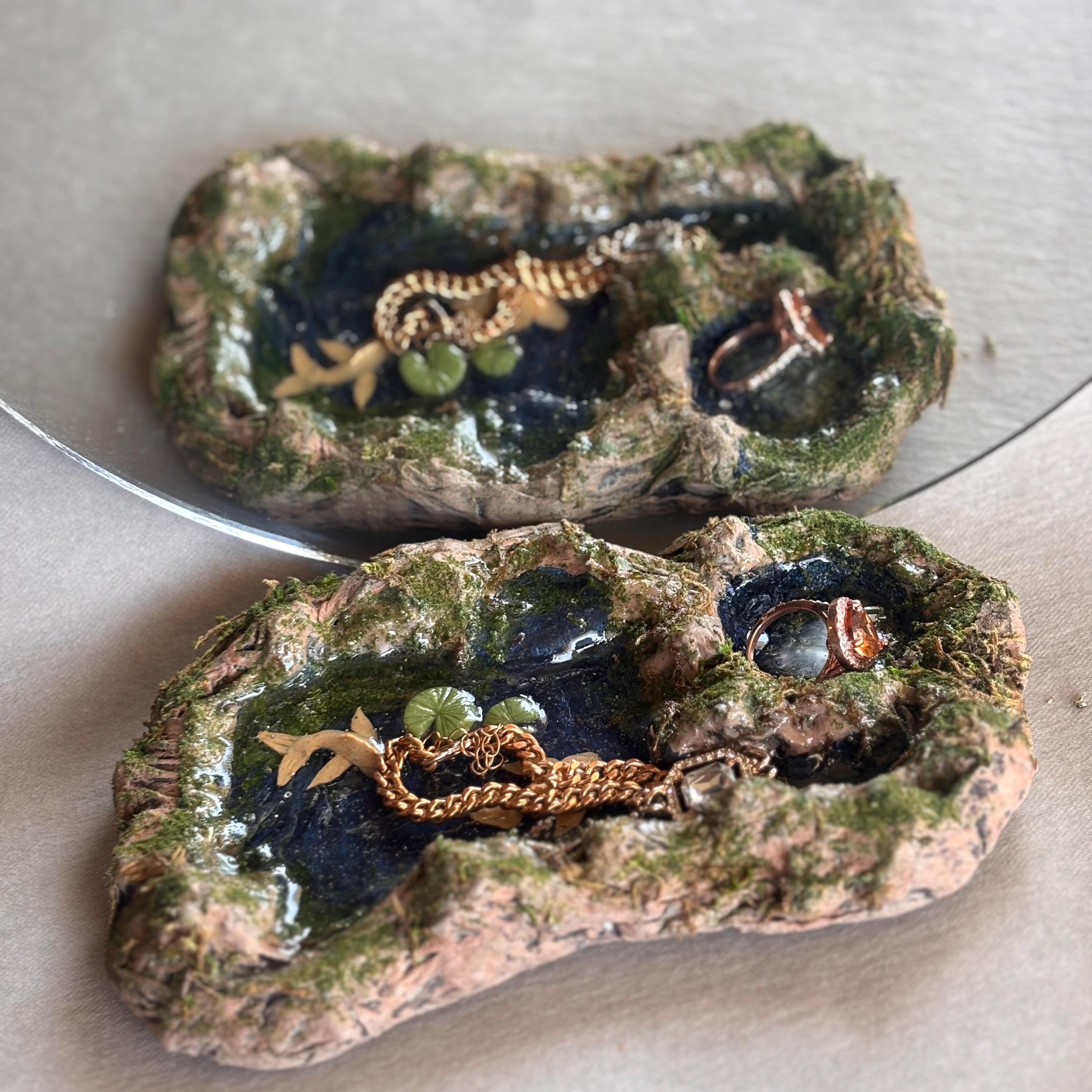 Koi Pond Jewelry Dish