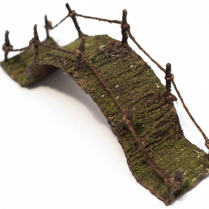 Whimsical Fairy Garden Bridge: Miniature Landscape Decor